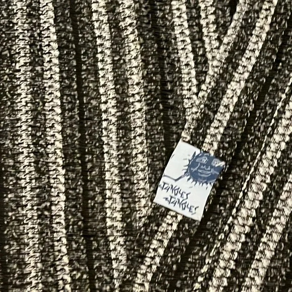 NWT JUNGLES Bouclé Black Gray Stripes Jacket Men’s Workwear Utility Chore Sz XL